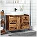 Mobile Da Bagno Legno Antico 80x33x60 Cm In Legno Multistrato - Foto miniatura 6