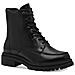 Lace Boot Black Leather Stivali Pelle Scarpe Donna Nero Eu 38, 1-25209-43 003 - Foto miniatura 1