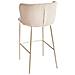 Set Di 2 Sedie Alte Mina Ii Bouclé Beige Chiaro - Foto miniatura 7