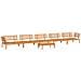 Set Divano Pallet Da Giardino 6 Pz In Legno Massello Di Acacia - Foto miniatura 2