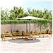 Set Divano Pallet Da Giardino 6 Pz In Legno Massello Di Acacia - Foto miniatura 1