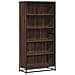Libreria Rovere Marrone 80,5x35x170,5 Cm In Truciolato - Foto miniatura 2
