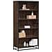 Libreria Rovere Marrone 80,5x35x170,5 Cm In Truciolato - Foto miniatura 1