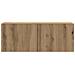 Mobili TV a Parete 5 pz Rovere Artigianale in Legno Multistrato - Foto miniatura 7
