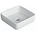 Lavabo D'appoggio 40x40 Cm Mod La66 Bianco - Foto miniatura 2