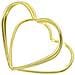 Set Di 20 Porta Biglietti Da Visita A Forma Di Cuore Per Promemoria, Foto E Segnaposto Gold - Foto miniatura 2