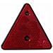 Catarifrangente Triangolare Rosso 155x137mm Fori M5 Confezione Da 20 Pezzi - Foto miniatura 1