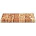Mensole da Parete 4 pz 40x30x2 cm Legno Acacia Rifinito a Olio - Foto miniatura 5