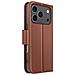 Custodia A Portafoglio Per Iphone 17 Pro Max In Pelle Premium Con Funzione Stand - Foto miniatura 1