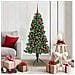 Albero di Natale Artificiale Angolare con 150 LED Verde 150 cm - Foto miniatura 2