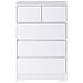 Cassettiera 5 Cassetti Alberta Bianco - Foto miniatura 5