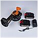 Pompa A Vuoto Vibrante Senza Fili Orange Mosquito Om21v - 21v, 800w, 120kg | Set Con 2 Batterie E Valigetta | Per Piastrelle - Foto miniatura 4