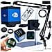 Set Braccio Regolabile Per Microscopio Digitale Odm-180x + Piattaforma Odm-100x + Camera Draco Blue Pro Kmdbp-hdmi-vga 2mp - Alta Qualità E Stabilità - Foto miniatura 1
