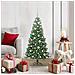 Albero di Natale con 150 LED con supporto Verde 120 cm PVC - Foto miniatura 2