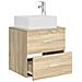 Mobile Lavabo da Parete Rovere Sonoma 53 x 34,5 x 63 cm - Foto miniatura 2