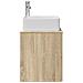 Mobile Lavabo da Parete Rovere Sonoma 53 x 34,5 x 63 cm - Foto miniatura 3