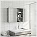 Set di Armadi da Bagno con lo scaffale 3 pcs 140 x 14,5 x 70 cm - Foto miniatura 4