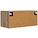 Armadietto a muro A parete Rovere artigianale 80 x 36,5 x 35 cm - Foto miniatura 4