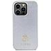 Guess Strass Custodia Metallica Con Logo Per Iphone 15 Pro - Argento - Foto miniatura 4