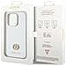 Guess Strass Custodia Metallica Con Logo Per Iphone 15 Pro - Argento - Foto miniatura 7