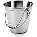 Mini secchiello in acciaio inox, grigio, 12x5x12 cm - Foto miniatura 1