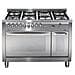 Cucina Elettrica CSD126GV+E / 2CI Fuochi a Gas Doppio Forno Gas + Elettrico Dimensione 120 x 60 cm Colore Inox Satinato - Foto miniatura 1