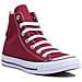 All Star Hi Maroon Vinaccio Tela Lacci M9613c 38 - Foto miniatura 4