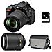 D5600 + 18-105 Vr + 55-200 Vr Ii Garanti 3 Ans + Sac + Sd 4go - Foto miniatura 1