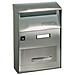 Cassetta Postale Con Tettuccio Per Esterno Serie Effe Acciaio Inox - Cassetta Post. Ft Evo Acc. 22x32,5 Ftixl - Foto miniatura 1
