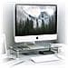 vers Stand Da Scrivania In Vetro Per Monitor / laptop - Foto miniatura 4