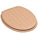 Copriwater 2 Pz Con Coperchio Rigido In Mdf Design Bamboo - Foto miniatura 4