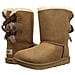 Ugg Bailey Bow Ii, Classic Boot Unisex-bambini, Chestnut, 32.5 Eu - Foto miniatura 4