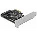 Speicher-controller - 2 Sender / kanal - Sata 6gb / s Low-profile - 600mbps - Pcie 3.0 (90431)  - Foto miniatura 3
