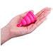 Lelo Lily Cup One - La Coppa Pieghevole Mestruale Per Principianti Piccolo Periodo Cup Per Adolescenti E Messa In Utenti 91 G - Foto miniatura 4