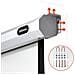 Schermo per proiettore 1090246 Formato 4:3 Colore Bianco, Nero - Foto miniatura 5