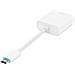 F2CU037DSWHTAPL USB-C VGA Bianco cavo di interfaccia e adattatore - Foto miniatura 3
