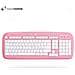 Tastiera USB VKL-260-PINK  Colore Bianco - Foto miniatura 1