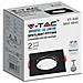 V-tac Vt-930 Portafaretti Da Incasso Quadrato Policarbonato Nero Box 2pcs Per Lampadine Gu10-gu5.3 - Sku 6643 - Foto miniatura 1