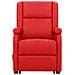 Poltrona Alzapersona Rosso in Similpelle - Foto miniatura 3