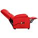 Poltrona Alzapersona Rosso in Similpelle - Foto miniatura 5