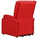 Poltrona Alzapersona Rosso in Similpelle - Foto miniatura 9