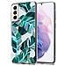 Custodia Compatibile Con Samsung Galaxy S21 Plus Con Foglie Di Banana - Coperchio Protettivo In Silicone Tpu Con Motivo Floreale - Foto miniatura 1