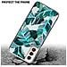 Custodia Compatibile Con Samsung Galaxy S21 Plus Con Foglie Di Banana - Coperchio Protettivo In Silicone Tpu Con Motivo Floreale - Foto miniatura 4