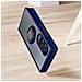 Cover Samsung Galaxy Z Fold4 Bimateria Anello Metallico Supporto Blu - Foto miniatura 4