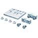 Pk - Scharnier Fr Rack - Ral 7035 (packung Mit 20) - Foto miniatura 1
