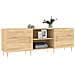 Mobile Porta Tv Rovere Sonoma 150x30x50 Cm In Legno Multistrato - Foto miniatura 3
