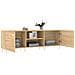 Mobile Porta Tv Rovere Sonoma 150x30x50 Cm In Legno Multistrato - Foto miniatura 5
