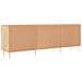 Mobile Porta Tv Rovere Sonoma 150x30x50 Cm In Legno Multistrato - Foto miniatura 7