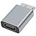 Adattatore Da Usb-c Femmina A Micro B Maschio Carica Sincronizza Compatto - Foto miniatura 1