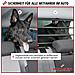 Dog Guard, Protezione Per Cani Con Rete In Nylon, Protezione Per Auto Nera, Dimensione 10 - 1070x220mm - Foto miniatura 5